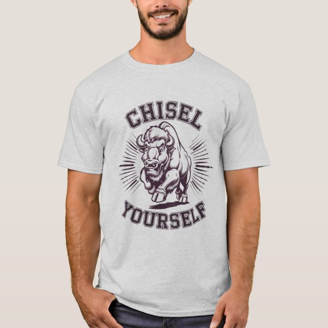 T-shirt Citer Tee 'Chisel Yourself' (Devant)