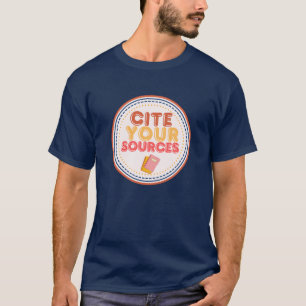 T-shirt Citer vos sources