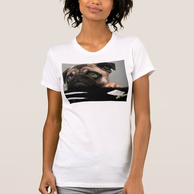 T-shirt Citerne de Carlin de Pill Poppin (Devant)