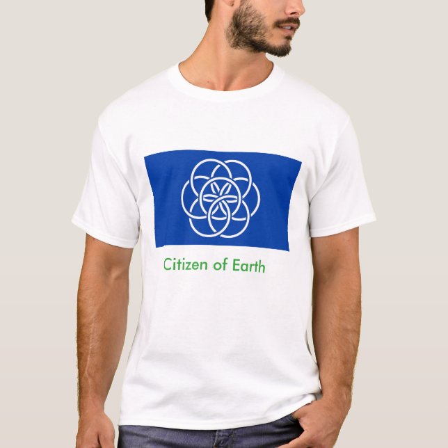 T-shirt Citoyen de la terre (Devant)
