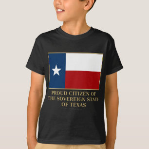 T-shirt Citoyen fier du Texas
