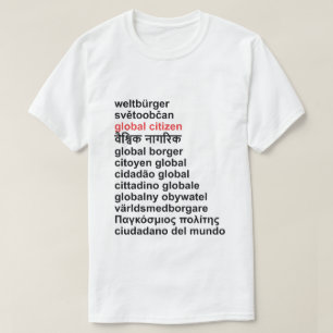 T-SHIRT CITOYEN MONDIAL