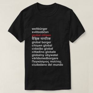 T-SHIRT CITOYEN MONDIAL