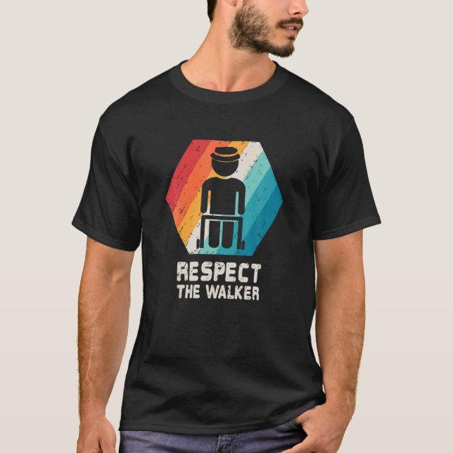 T-shirt Citoyen senior Personnes âgées Personnes âgées Wal (Devant)