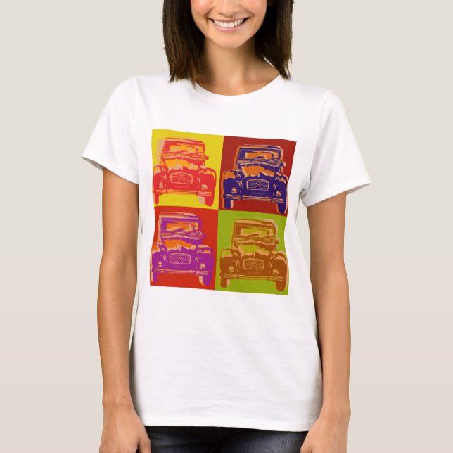 T-shirt Citroen 2CV 1 (Devant)