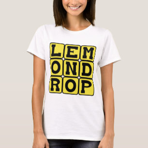 T-shirt Citron Drop, Cocktail Acidulé