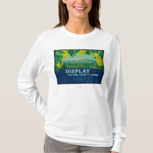 T-shirt Citron LabelVentura, CA d'affichage