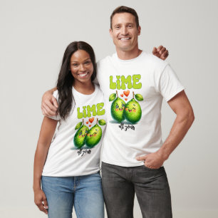 T-shirt Citron tout à toi Valentin drôle et punny