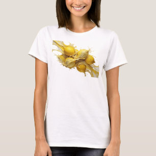 T-shirt Citrons Abstraits Or Bold & Beautiful