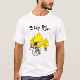 T-shirt Citrons d'anarchie : La vie aigre - bande de vélo