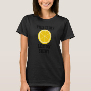 T-shirt Citrons Fruits exotiques Citron tropical Été