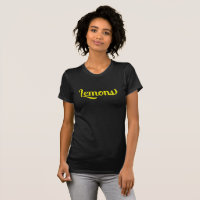 Citrons jaunes Graphique de type rétro Mode fraîch