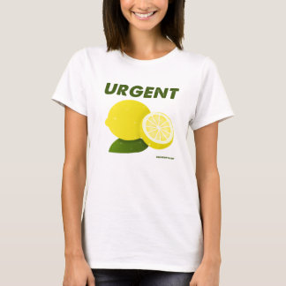 T-shirt Citrons urgents, par Vauny