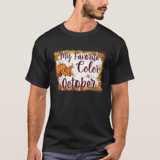 T-shirt Citrouille