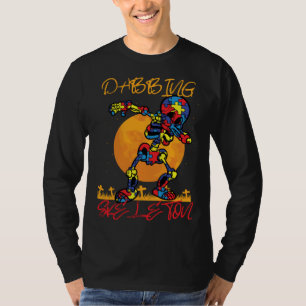 T-shirt Citrouille Dabbing Halloween Dab Enfants Garçons H