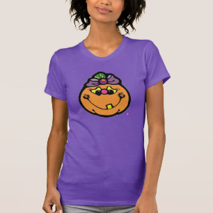 T-shirt Citrouille de Bow pourpre
