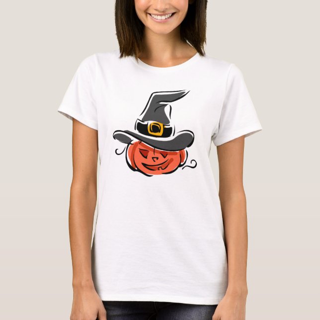 T-shirt Citrouille de cuisine (Devant)