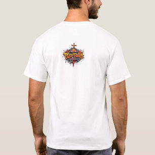 T-shirt citrouille de halloween graffiti art cool