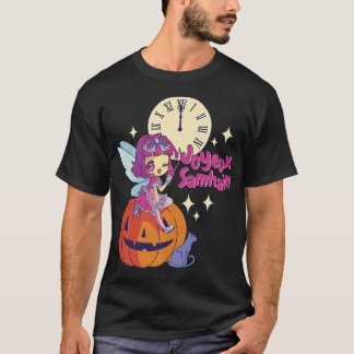 T-shirt Citrouille de la fée de Chibi halloweenT-Shirt