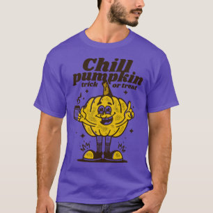 T-shirt Citrouille de refroidissement