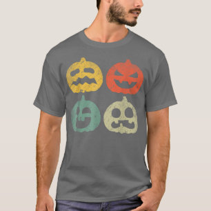 T-shirt Citrouille d'Halloween effrayante Jack O Lantern C