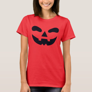 T-shirt Citrouille d'Halloween Jack O Lantern