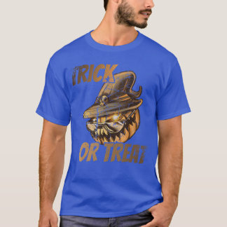 T-shirt citrouille d'horreur Halloween Enfants Femmes Homm