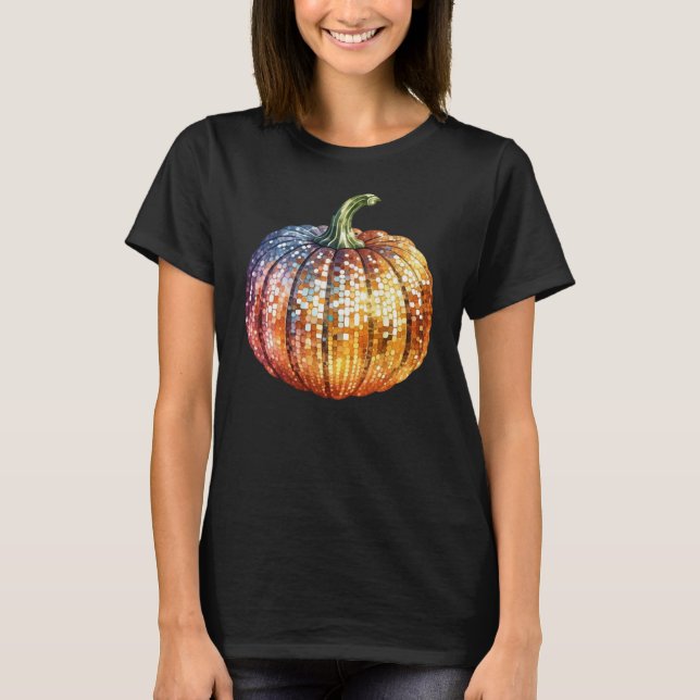 T-shirt Citrouille Disco (Devant)