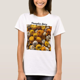 T-shirt Citrouille épicé