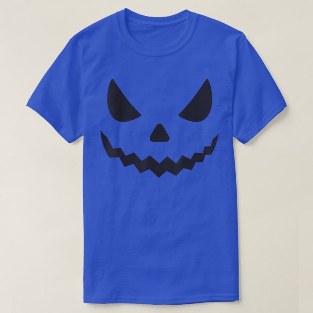 T-shirt citrouille face Halloween (Design devant)
