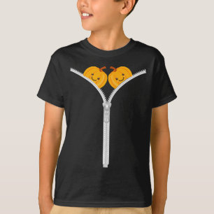T-shirt citrouille fantôme effrayant de la lanterne de Hal