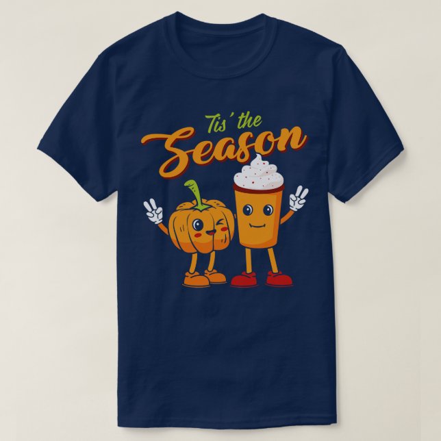 T-shirt Citrouille Halloween 8 (Design devant)
