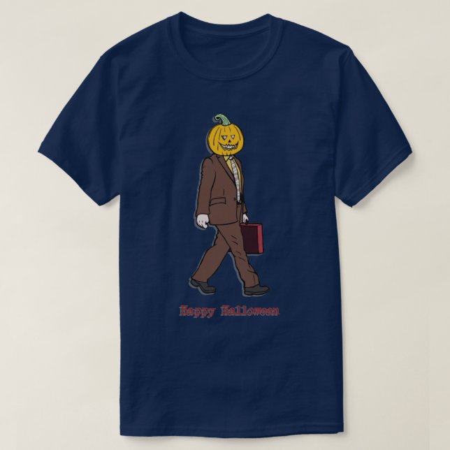 T-shirt Citrouille Head Dwight (Design devant)