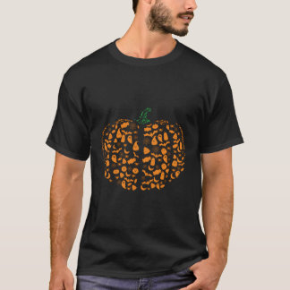 T-shirt Citrouille Jack-O-Lantern Image Cloud Halloween