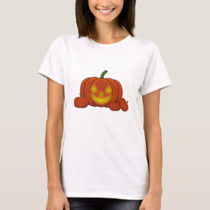 T-shirt Citrouille Jack-o-lanterne