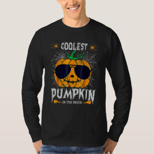 T-shirt Citrouille la plus cool du patch vintage Halloween