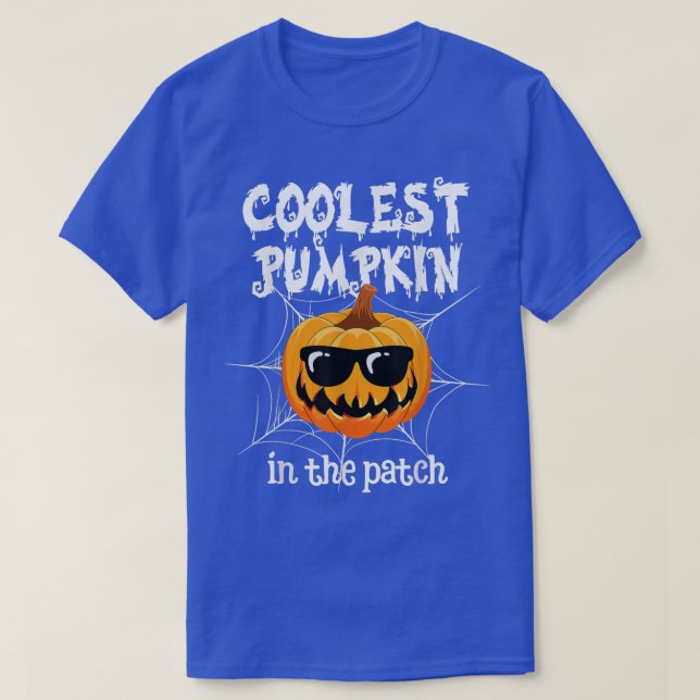 T-shirt Citrouille le plus frais dans le Patch automne aut (Design devant)