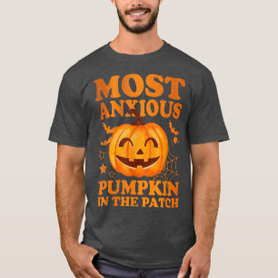 T-shirt Citrouille le plus inquiet dans le Patch 2570
