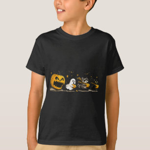 T-shirt Citrouille mange fantôme drôles chemises d'Hallowe