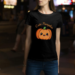 T-shirt Citrouille mignon