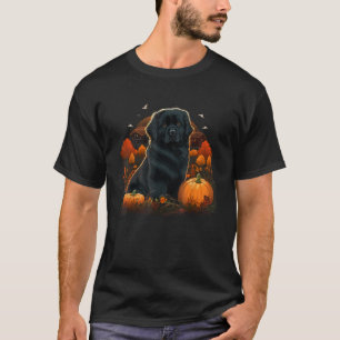 T-shirt Citrouille Newfie Costume de chien sur Newfoundlan