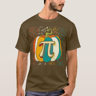 T-shirt Citrouille Pie Math Funny Halloween Thanksgiving P