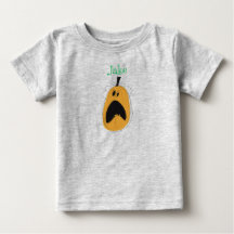 T-shirt Citrouille pour bébé d'Halloween