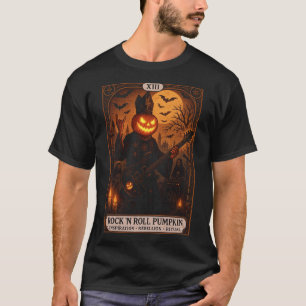T-shirt Citrouille Rock'N Roll pour hommes