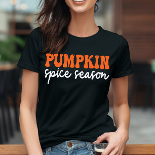 T-shirt Citrouille Saison épices chemise, cadeaux d'automn