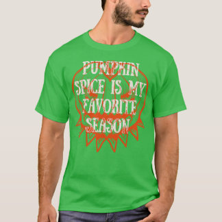 T-shirt Citrouille Spice est ma saison préférée