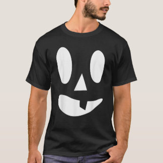 T-shirt Citrouille visage Jack O Lantern Costume drôle d'H
