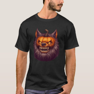 T-shirt Citrouille Werewolf