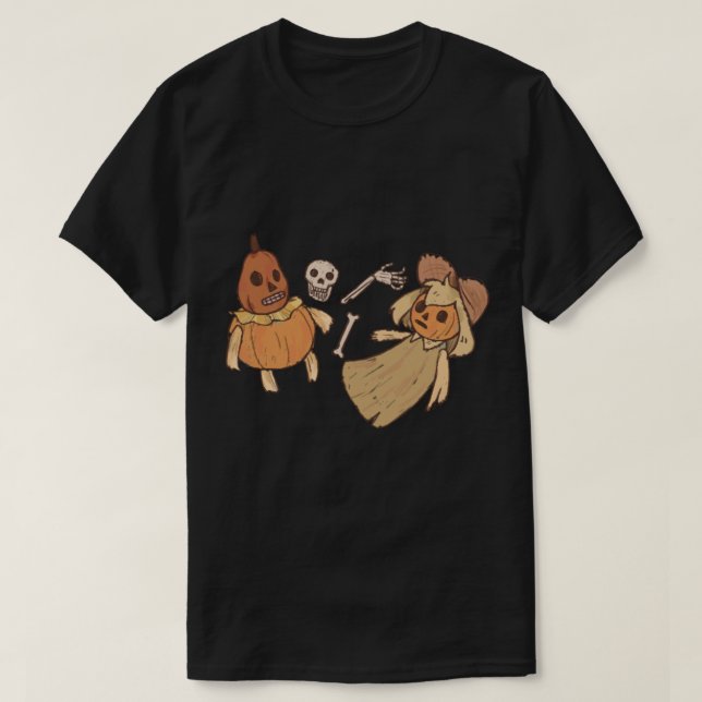 T-shirt Citrouilles de Pottsfield (1) (Design devant)