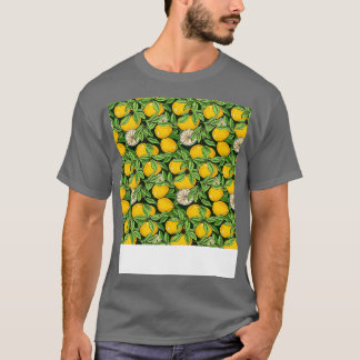 T-shirt Citrus Motif transparent Citron Lime Orange Mandar